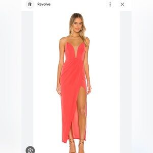 NWT Michael Costello x Revolve Jake Gown
